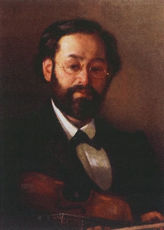 Ritratto del violinista V. G. Walter